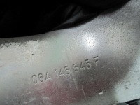 фото thumb №6, Audi tt 1.8 t 02r кріплення труби турбокомпресора 06a145548a