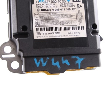 фото thumb №11, Mercedes vito w447 модуль подушек воздушных подушка безопасности ecu a4479001000