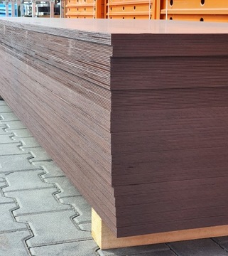 Sklejka brzoza sklejki 2500x1250x18mm