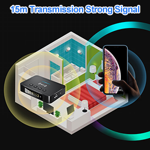 M6 Bluetooth-адаптер Bluetooth 5.0 NFC FM USB-передатчик Приемник