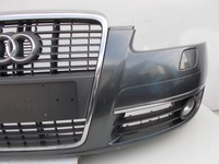фото thumb №7, Audi a6 c6 4f 2004 - 2008 бампер передній перед решітка радіатора омивачі ксенон lz7s