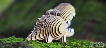 Эко-пазл Eugy Alligator 3D.