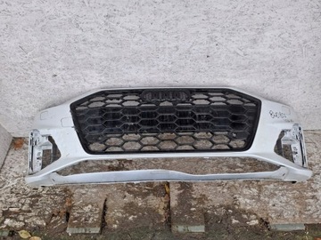 фото thumb №13, Audi a4 s4 s-line рестайлінг 2021-25 рік бампер перед решітка радіатора оригінал