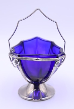 stara CUKIERNICA szkło + plater Celtic Plate