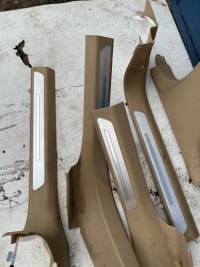 Накладка порог правый  задняя audi a8 d4 4h 4h4864608k Доставка, фото thumb