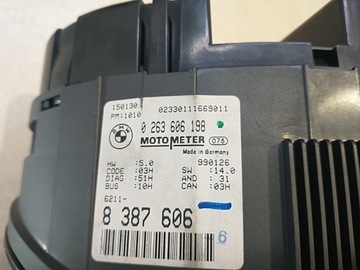 фото thumb №4, Спідометр  прилади bmw e46 2.0 d 0263606198