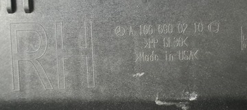 фото thumb №12, Mercedes ml 166 порог планка пороговая правая