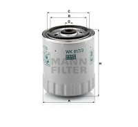 Mann фільтр фільтр пального mercedes om601-603 w12 Доставка, фото thumb