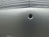 Mercedes w203 капот решётка радиатора w цвет 744 с Разборки, фото thumb