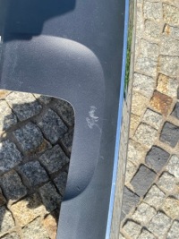 Mercedes 247 glb накладка спойлер бампера хром задний  2478853104 оригинал Киев, фото thumb