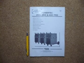 POWERTEC 280C 350C 420C PRO РУКОВОДСТВО ПОЛЬЗОВАТЕЛЯ