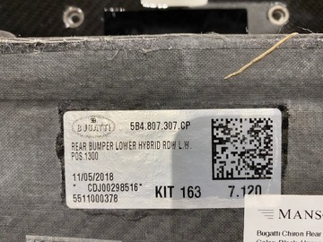 фото thumb №7, Bugatti chiron карбон задний бампер 5b4803437