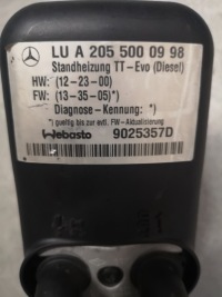 фото thumb №5, Webasto thermo top evo mercedes a2055000998 дизель