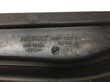 фото thumb №8, Renault clio iv 4 рестайлинг панель под лобовым стеклом европа