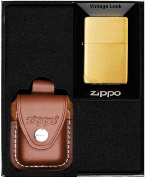 Подарочный набор зажигалок ZIPPO VINTAGE BRASS BRUSHED*№2
