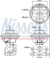 Клапан egr hyundai getz tucso kia sportage 2 Доставка, фото thumb
