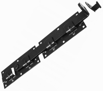 WBR 440c Защелка для ворот 440х70х180 мм черная
