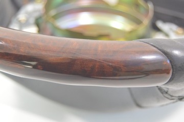 фото thumb №15, Кермо шкіра дерево mercedes w140 c140 s клас рестайлінг графітова сірий