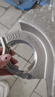 фото thumb №4, Кронштейн підпора піввісь renault arkana captur оригінальний номер 397746410r