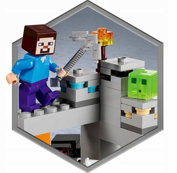 LEGO Minecraft Заброшенная шахта 21166 MINECRAFT