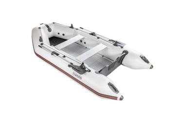 PONTON KORMORAN 330D KIL Aluminiowa pełna podłoga szary
