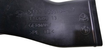 фото thumb №8, Bmw e60 e61 передній рестайлінг тунель канал впуск диск гальмівної праві 7033704