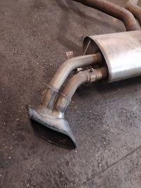 фото thumb №7, Bmw e71 x6 вихлоп гасник 50i v8 n63 7799797 4.4 система випускний