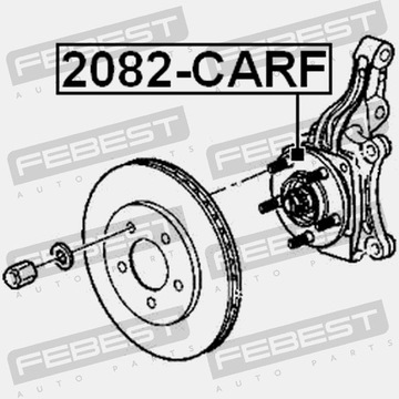 фото thumb №14, Ступица передняя 2082-carf febest