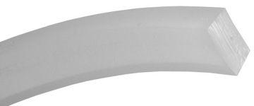 Uszczelka silikonowa sznur o profilu 12x10mm 1mb