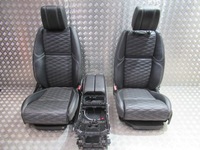 фото thumb №1, Land rover range velar кожа сиденья заднее сиденье обшивки салон полный