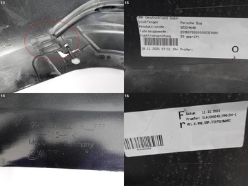 фото thumb №11, Porsche 992 gts sport design 19- бампер спойлер