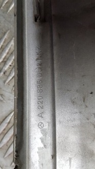 фото thumb №14, Mercedes w220 молдинг бампера задня ліва права 744