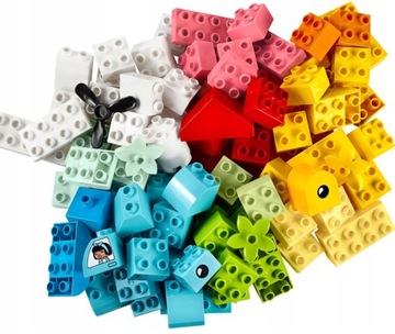 LEGO Duplo 10909 Коробка-сердечко из 80 кубиков