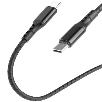 Прочный кабель USB-C 1 м USB-C Type-C TypeC 100 см черный