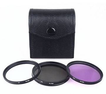 3 ФИЛЬТРА для CANON EF-S 18–55 мм f/3,5–5,6 DC III 3