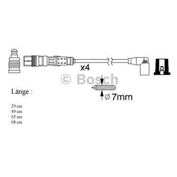 фото thumb №3, Дроти запалювання котушка свічки vw golf v vi passat b5 b6 skoda octavia 1.6