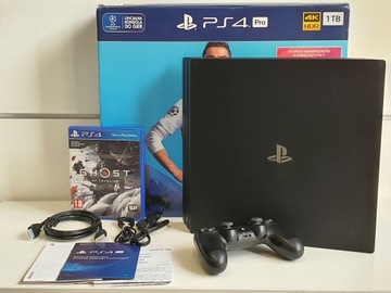 KONSOLA SONY PLAYSTATION 4 PS4 Pro +GHOST OF TSUSHIMA