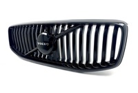 фото thumb №8, Решётка радиатора решётка volvo xc60 ii рестайлинг 2022+ чёрный блеск pod радар bez камеры