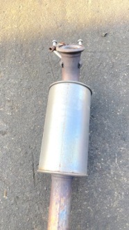 Mercedes x117 w117 117 cla 1.6 cgi 122km выхлоп гаситель средний конечный с Разборки, фото thumb