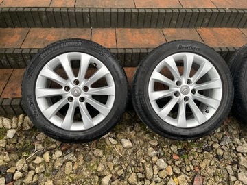 КОЛЕСА АЛЮМИНИЕВЫЕ ДИСКИ 17 5X105 ШИНЫ ASTRA IV J