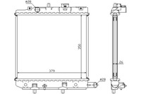 фото thumb №12, Радіатор двигуна mazda demio dw 98- 1.3 i 16v