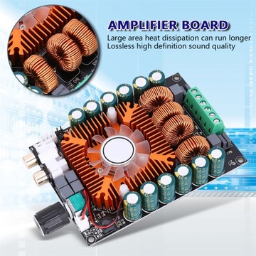 TDA7498E 160Wx2 2.0 HIFI Стерео цифровой усилитель мощности высокой мощности