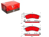 фото thumb №1, Trw гальмівні колодки гальмівні chevrolet camaro 5.7 fp_