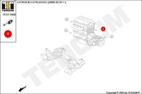 фото thumb №11, Подушка двигателя задняя citroen peugeot 2008 207 208 301 300