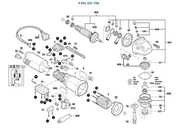 Ротор штроборезного станка BOSCH GNF35CA 708