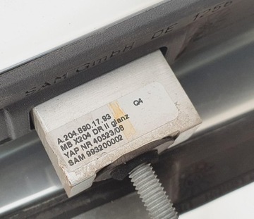 фото thumb №10, Рейлінги дахові хром mercedes glk x204 пара