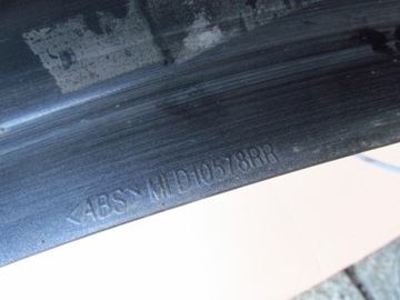 фото thumb №7, Pajero sport i shogun рестайлинг 04/08 накладка планка крыльев правые зад