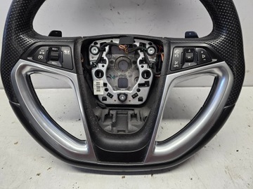 фото thumb №6, Opel insignia a руль opc лепестки обрезанное активный радар передний рестайлинг