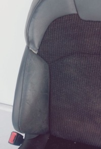Сиденье левое  перед черная полукожа подогрев массаж citroen c5 3 x7 европа Киев, фото thumb
