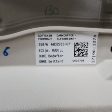 фото thumb №6, G30 g31 панель консоль подушки ремені подушка безпеки